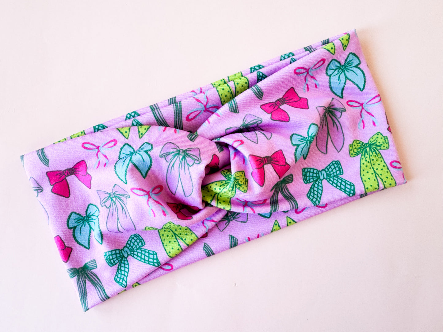 New Bright Coquette Bows Headband