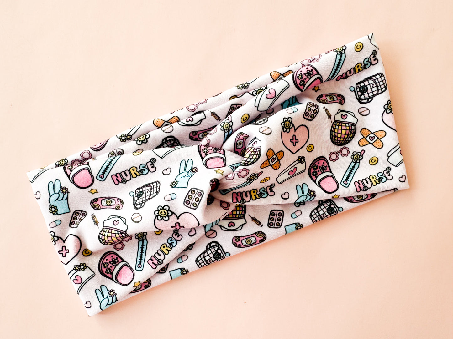 New Groovy Nurse Twist Headband