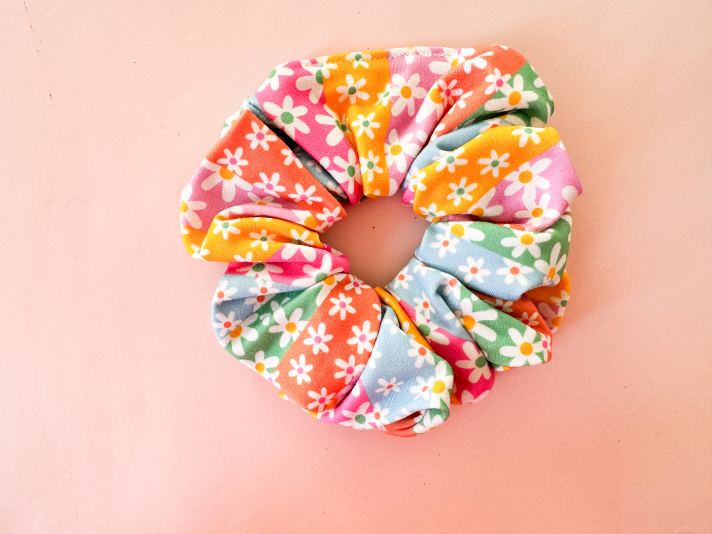 XL Floral Scrunchies