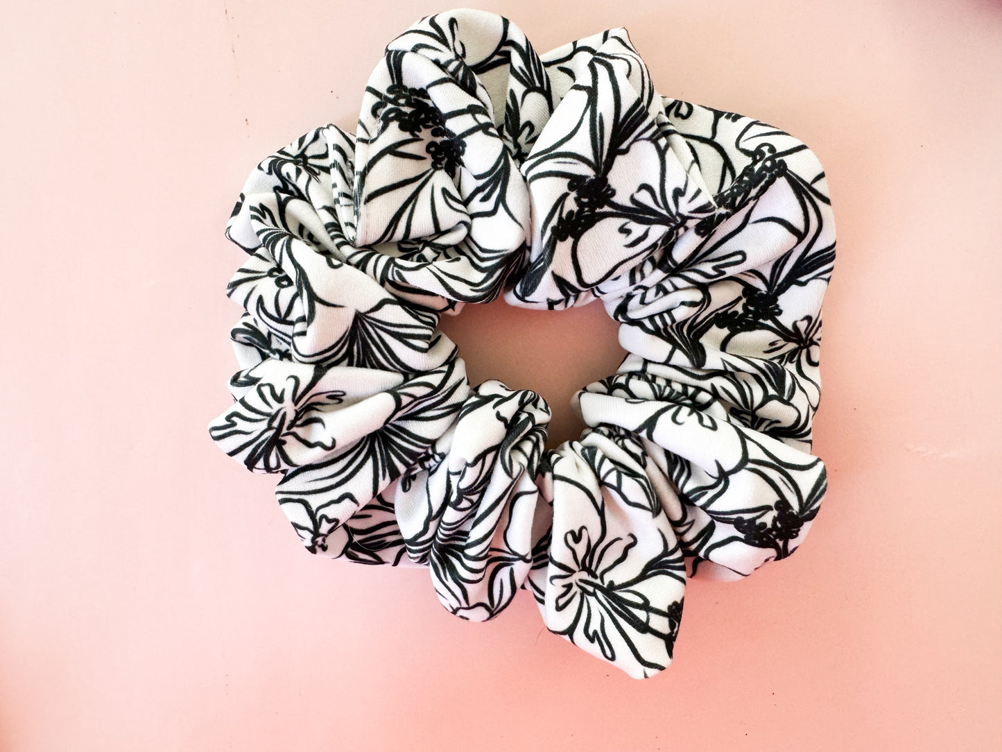 XL Floral Scrunchies