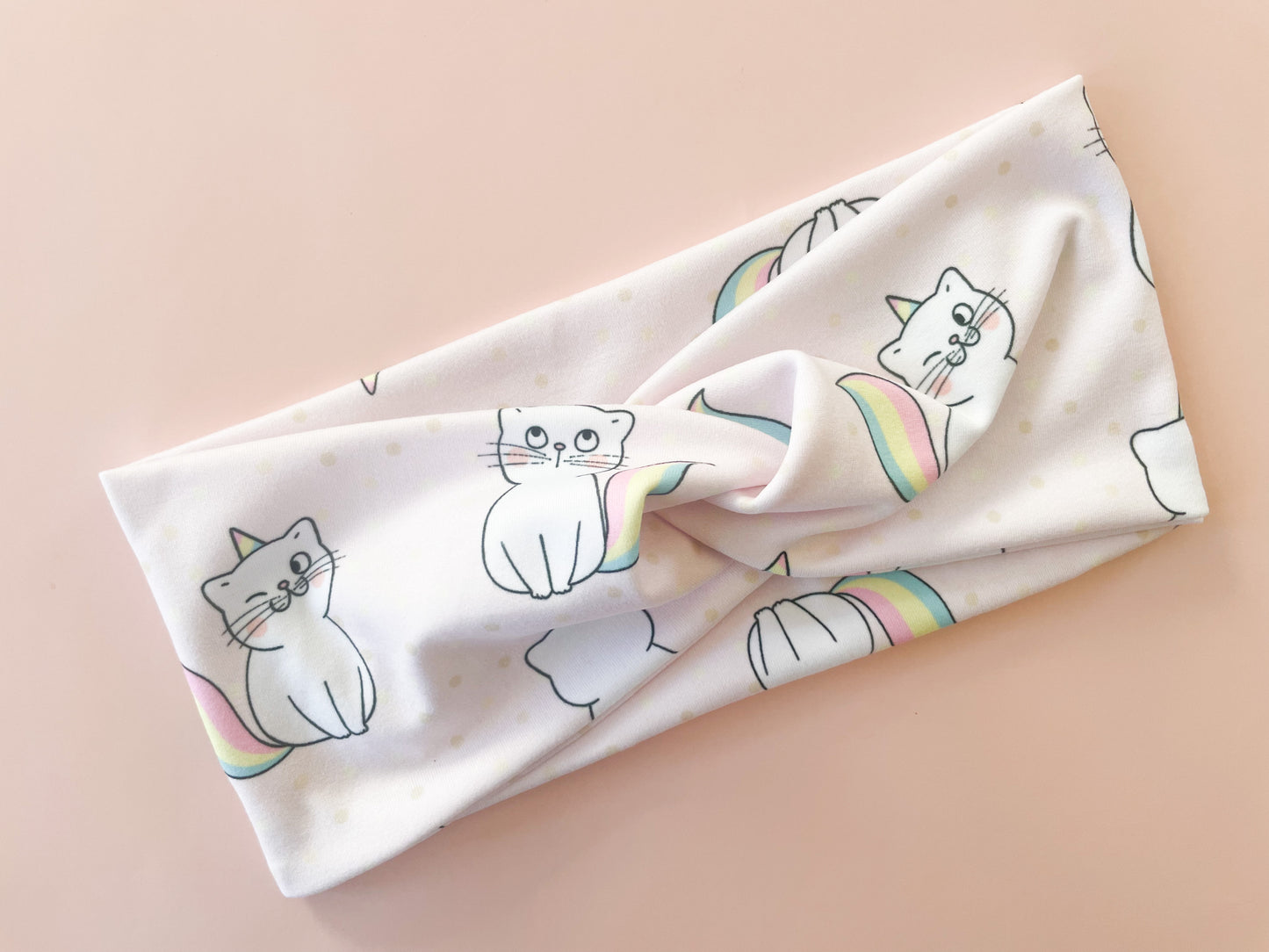 Rainbow Unicorn Kitty Headband