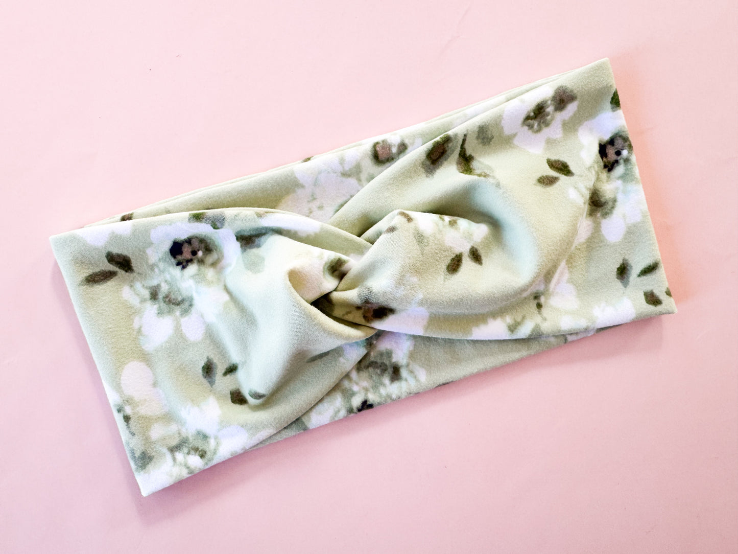 New Sage Florals Headband