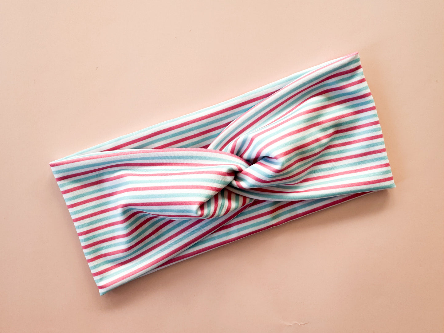 New L&D Hospital Stripes Twist Headband