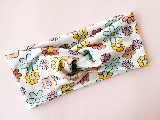 New Summer Daisies Headband