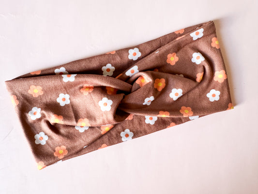 New Fall Daisies Headband