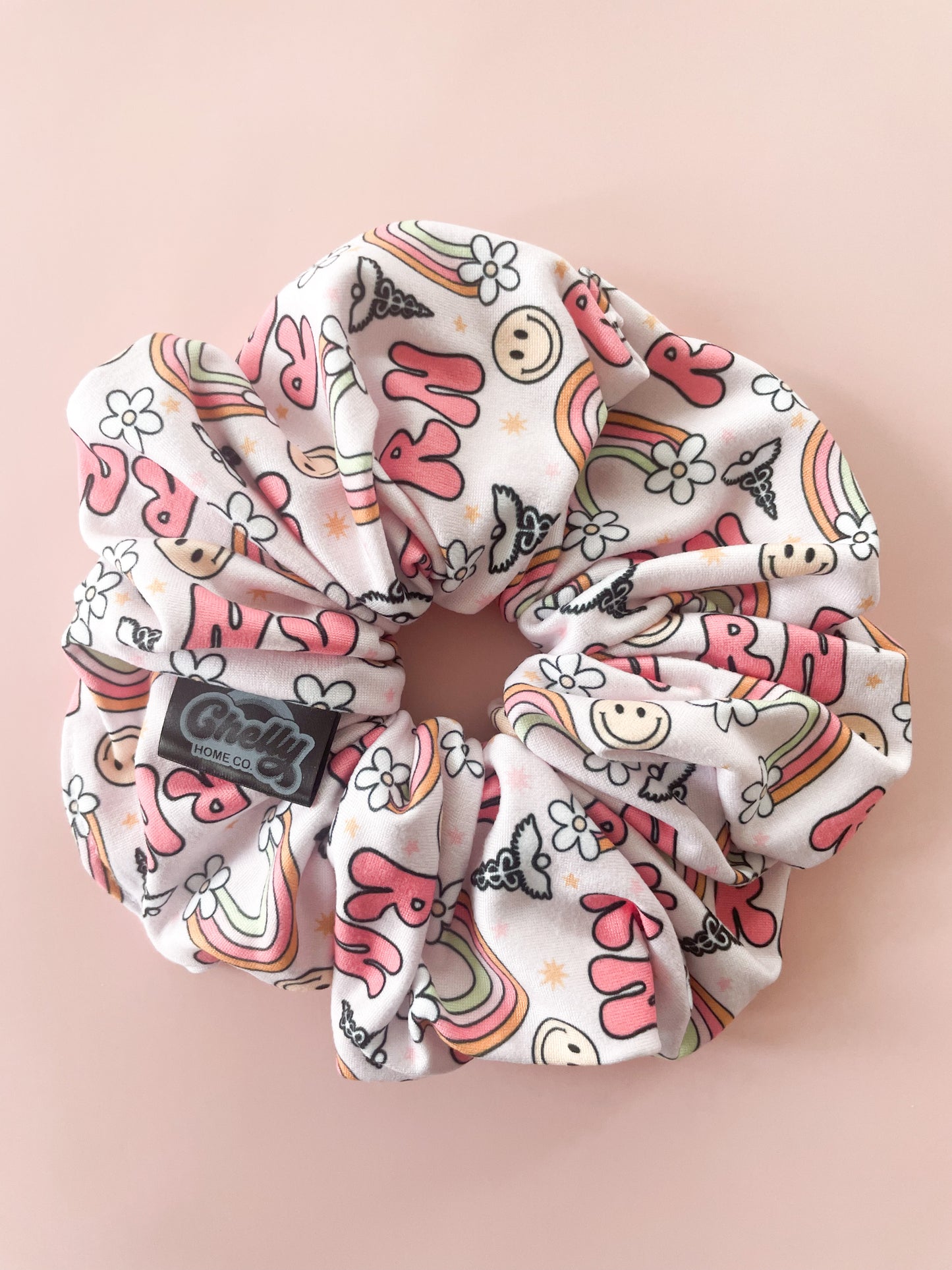 NEW Rainbow RN XL Scrunchies