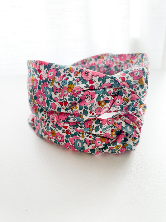 Betsy Floral Knotted Headband